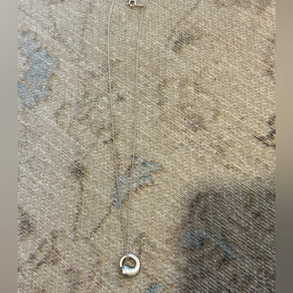 Tiffany & Co eternal circle necklace